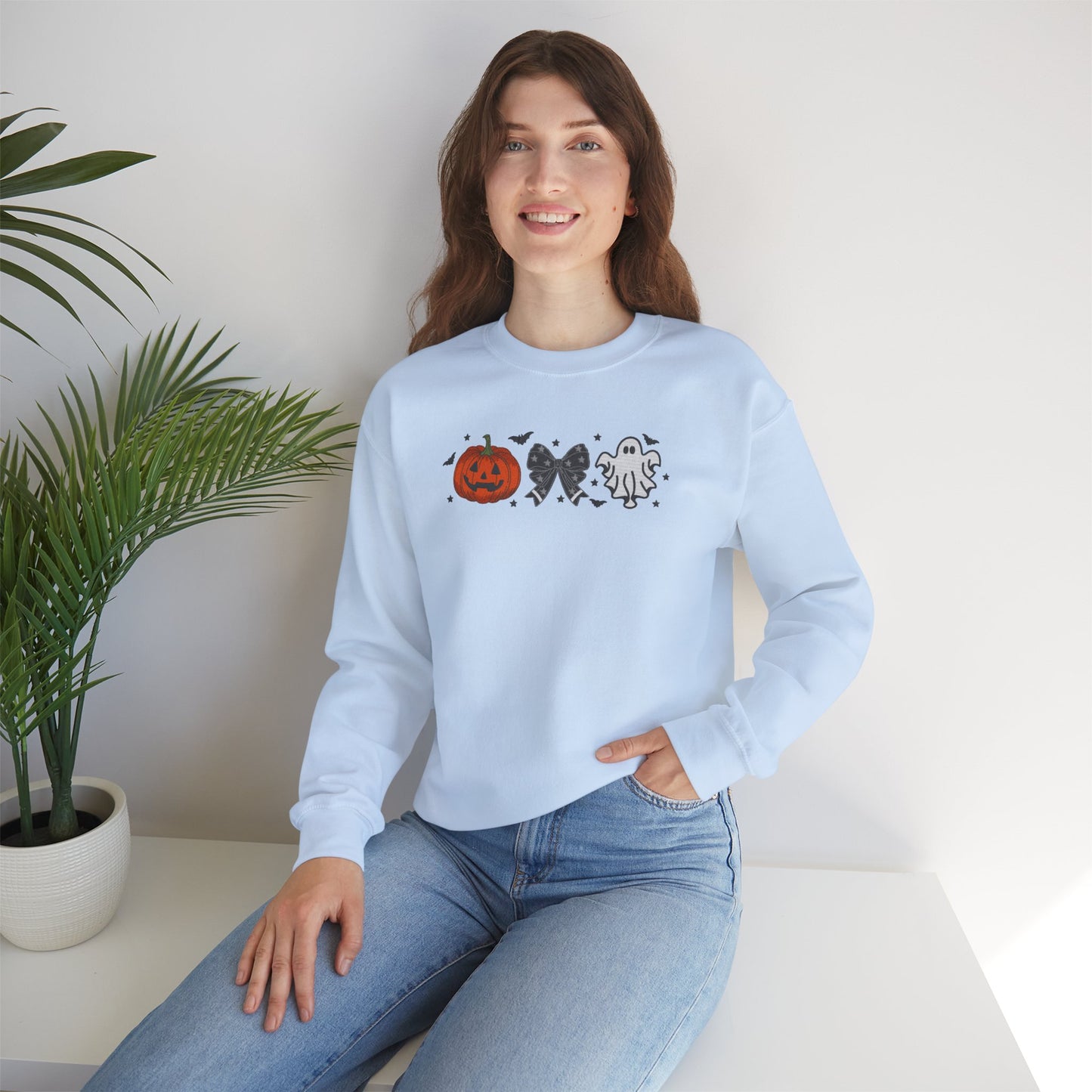 Batwing Beauties Halloween Crewneck, Halloween Party Crewneck | Fall Festival, Witch Lovers, Gift Idea, Spooky Season