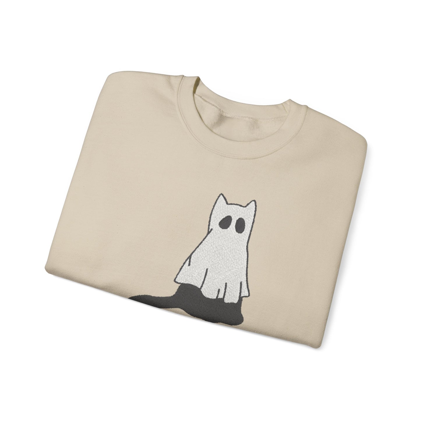 Boo Kitty Crew Halloween Halloween Crewneck, Halloween Party Crewneck | Fall Festival, Witch Lovers, Gift Idea, Spooky Season