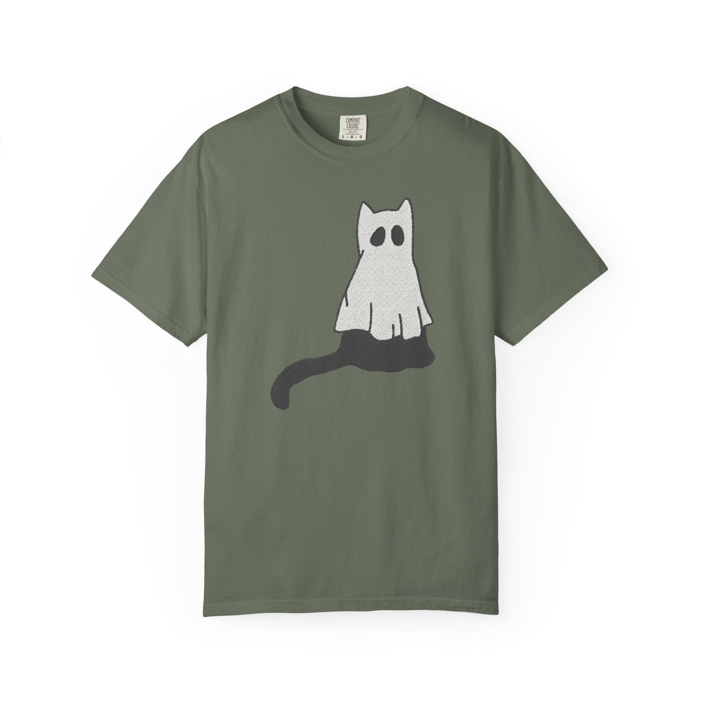 Boo Kitty Crew Halloween Tshirt, Halloween Party T Shirt | Cozy Unisex T Shirt for Halloween, Fall Festival, Witch Lovers, Gift Idea, Spooky Season