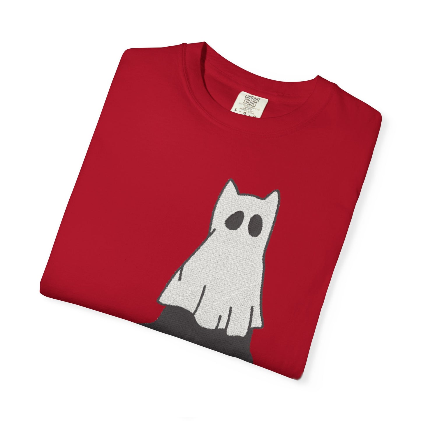 Boo Kitty Crew Halloween Tshirt, Halloween Party T Shirt | Cozy Unisex T Shirt for Halloween, Fall Festival, Witch Lovers, Gift Idea, Spooky Season