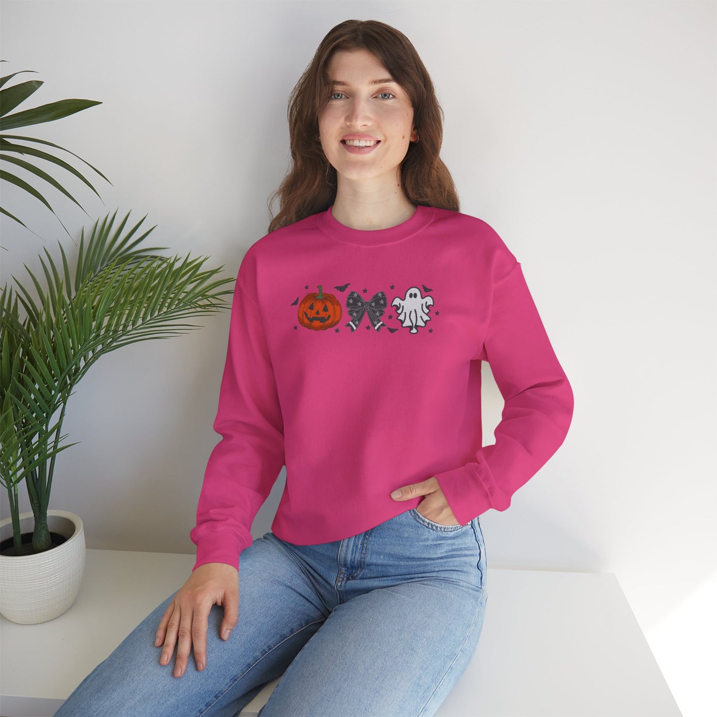 Batwing Beauties Halloween Crewneck, Halloween Party Crewneck | Fall Festival, Witch Lovers, Gift Idea, Spooky Season