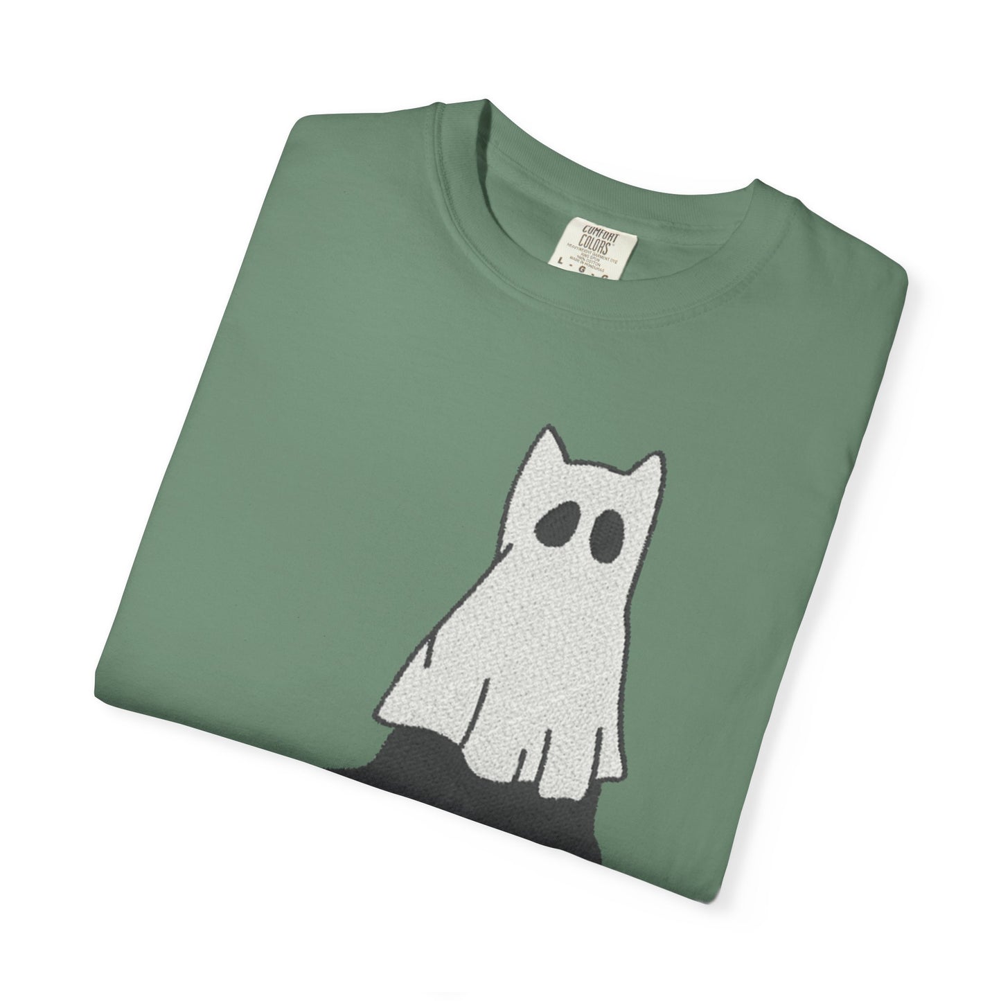 Boo Kitty Crew Halloween Tshirt, Halloween Party T Shirt | Cozy Unisex T Shirt for Halloween, Fall Festival, Witch Lovers, Gift Idea, Spooky Season