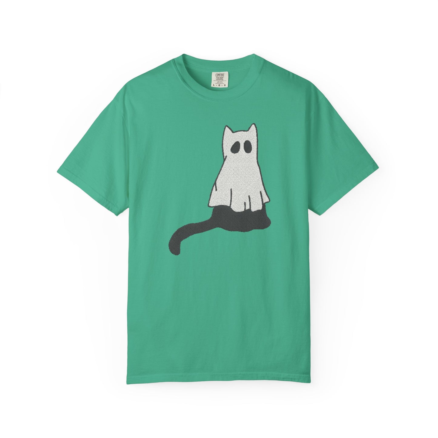 Boo Kitty Crew Halloween Tshirt, Halloween Party T Shirt | Cozy Unisex T Shirt for Halloween, Fall Festival, Witch Lovers, Gift Idea, Spooky Season