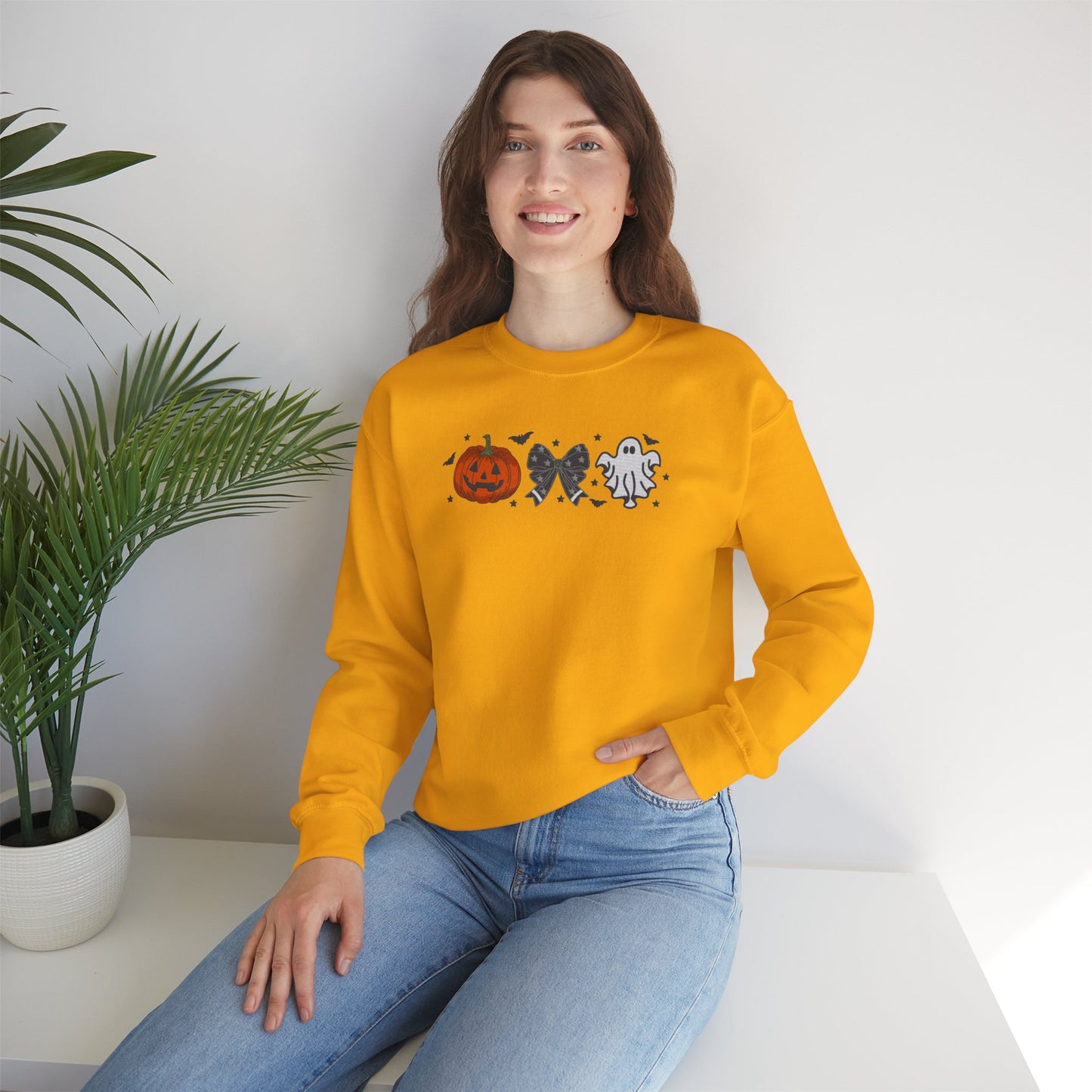 Batwing Beauties Halloween Crewneck, Halloween Party Crewneck | Fall Festival, Witch Lovers, Gift Idea, Spooky Season