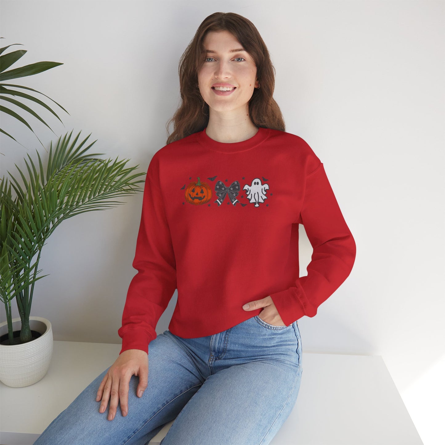 Batwing Beauties Halloween Crewneck, Halloween Party Crewneck | Fall Festival, Witch Lovers, Gift Idea, Spooky Season