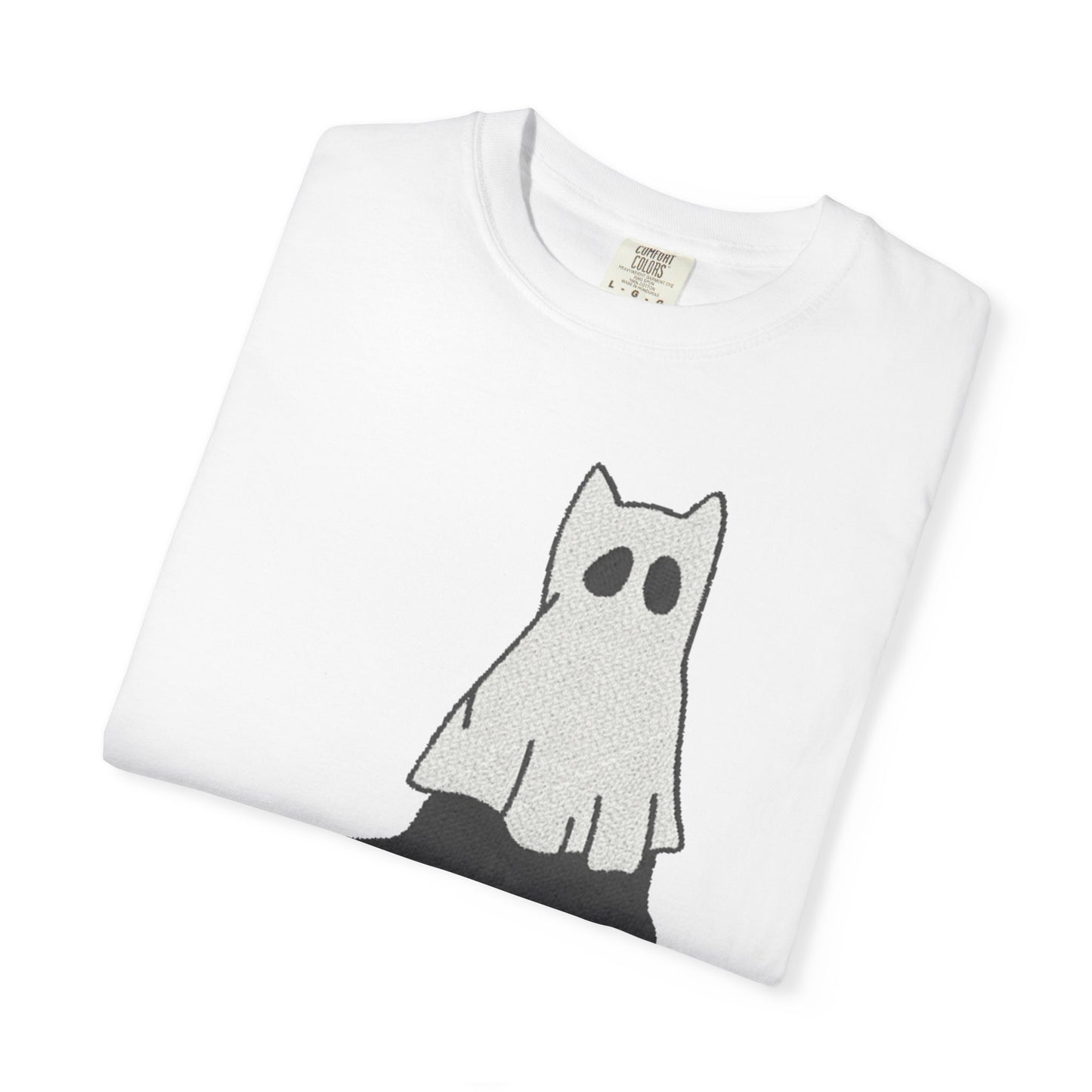Boo Kitty Crew Halloween Tshirt, Halloween Party T Shirt | Cozy Unisex T Shirt for Halloween, Fall Festival, Witch Lovers, Gift Idea, Spooky Season