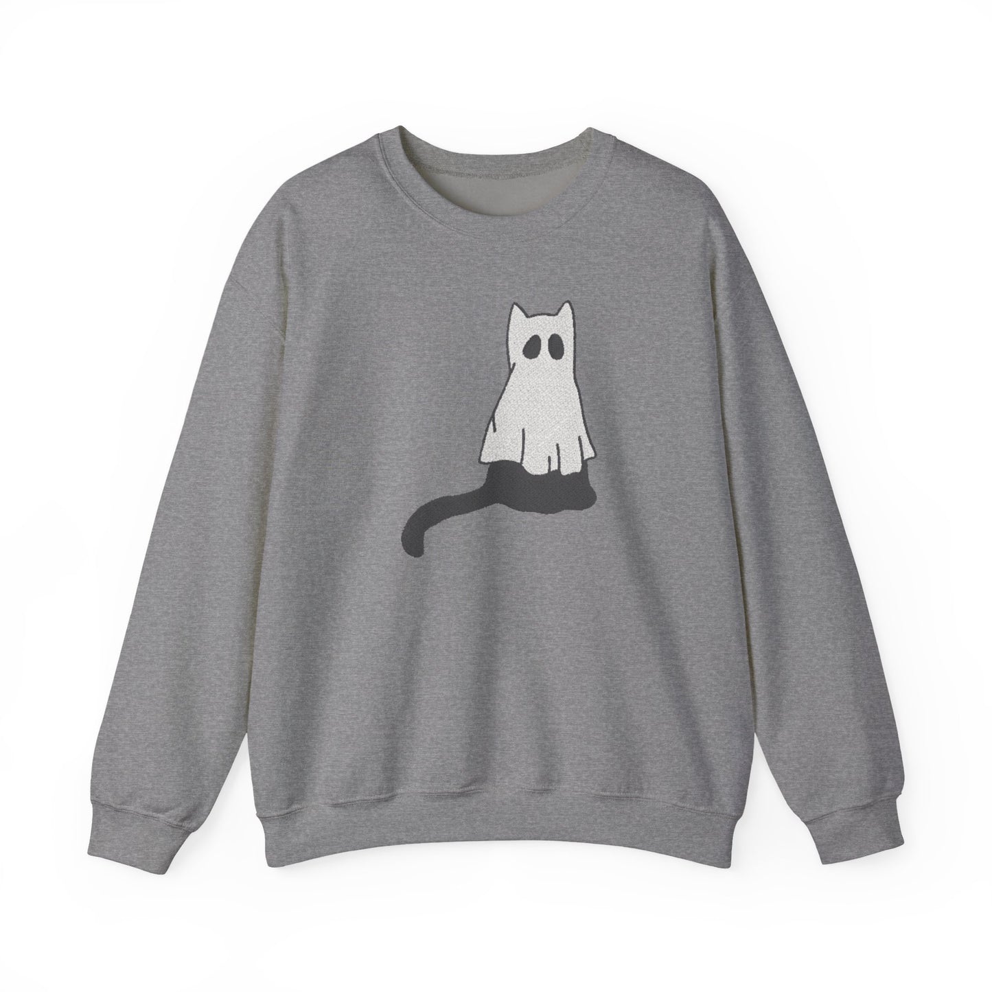 Boo Kitty Crew Halloween Halloween Crewneck, Halloween Party Crewneck | Fall Festival, Witch Lovers, Gift Idea, Spooky Season