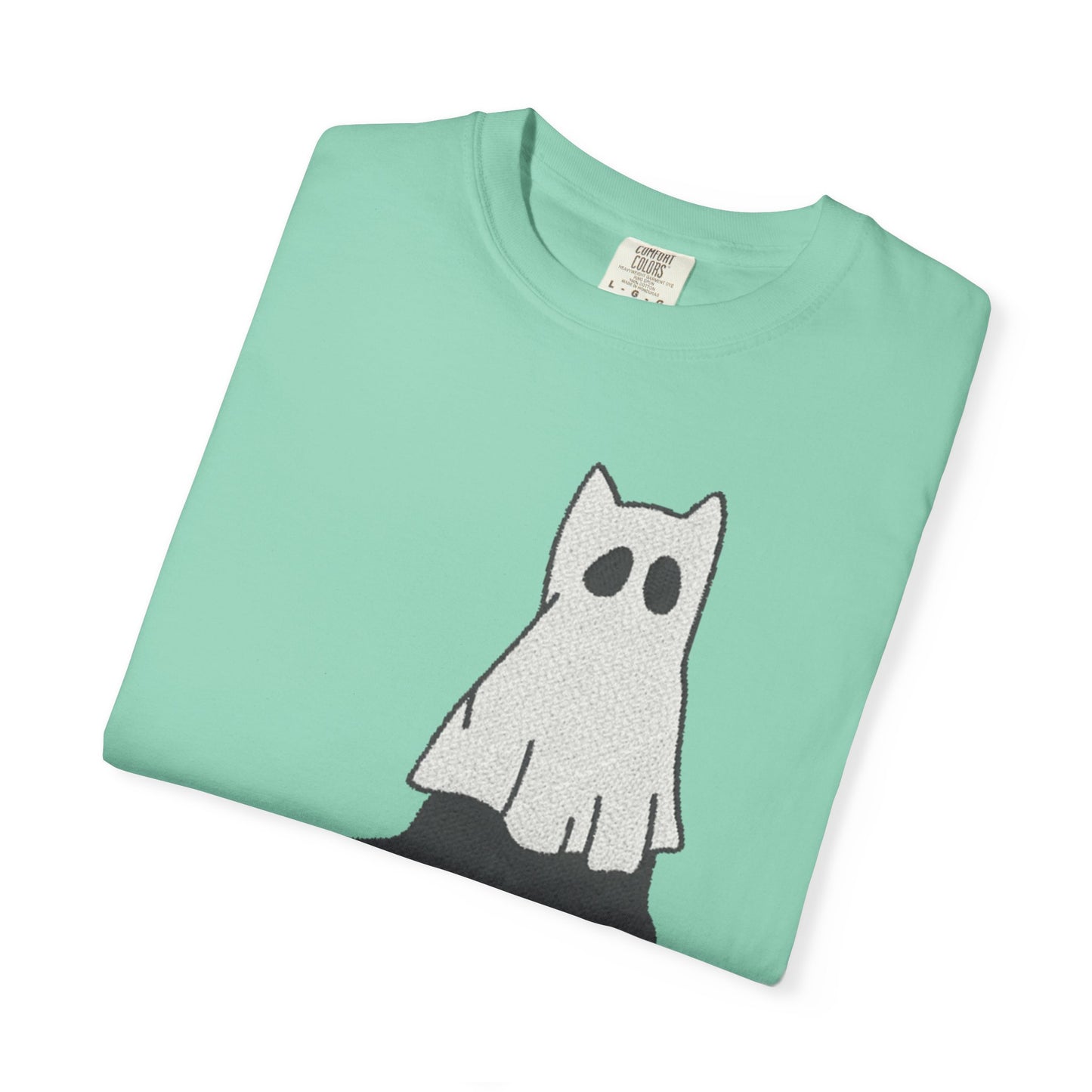 Boo Kitty Crew Halloween Tshirt, Halloween Party T Shirt | Cozy Unisex T Shirt for Halloween, Fall Festival, Witch Lovers, Gift Idea, Spooky Season