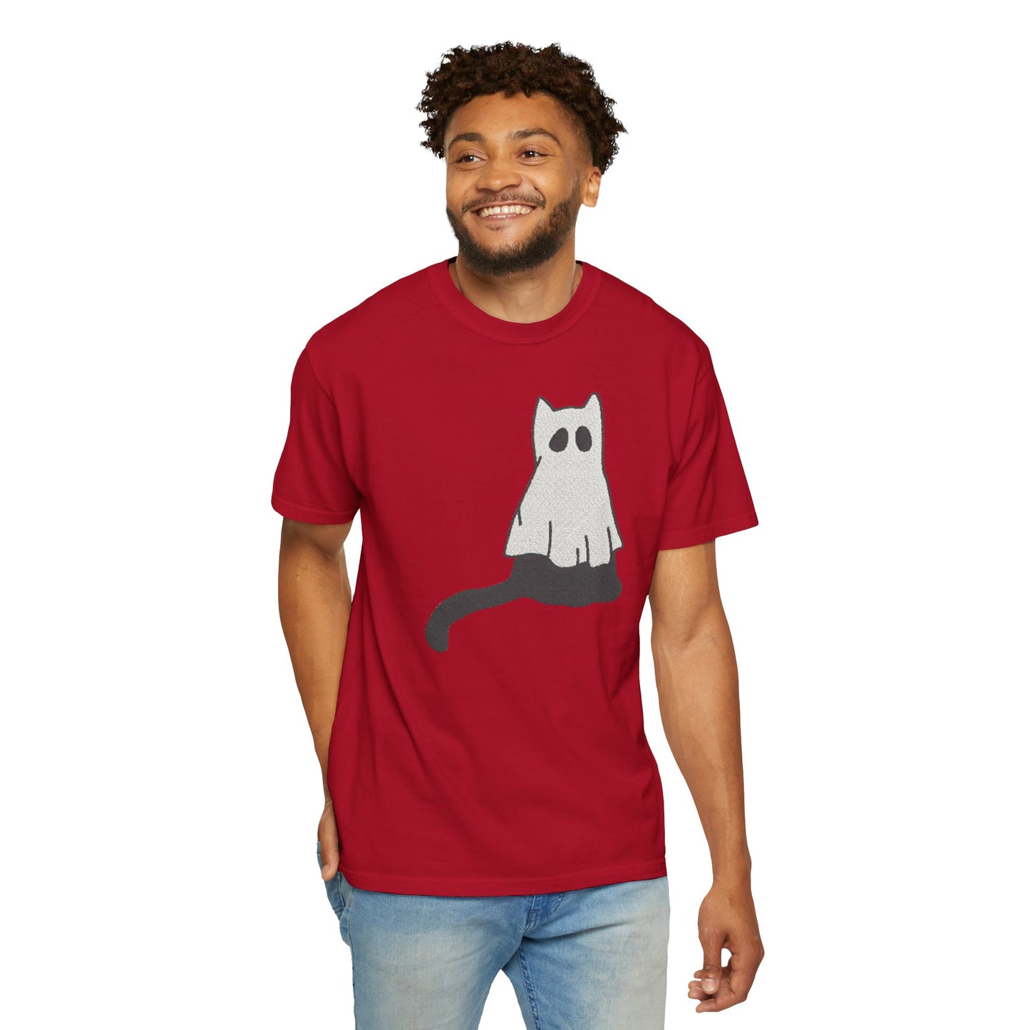 Boo Kitty Crew Halloween Tshirt, Halloween Party T Shirt | Cozy Unisex T Shirt for Halloween, Fall Festival, Witch Lovers, Gift Idea, Spooky Season