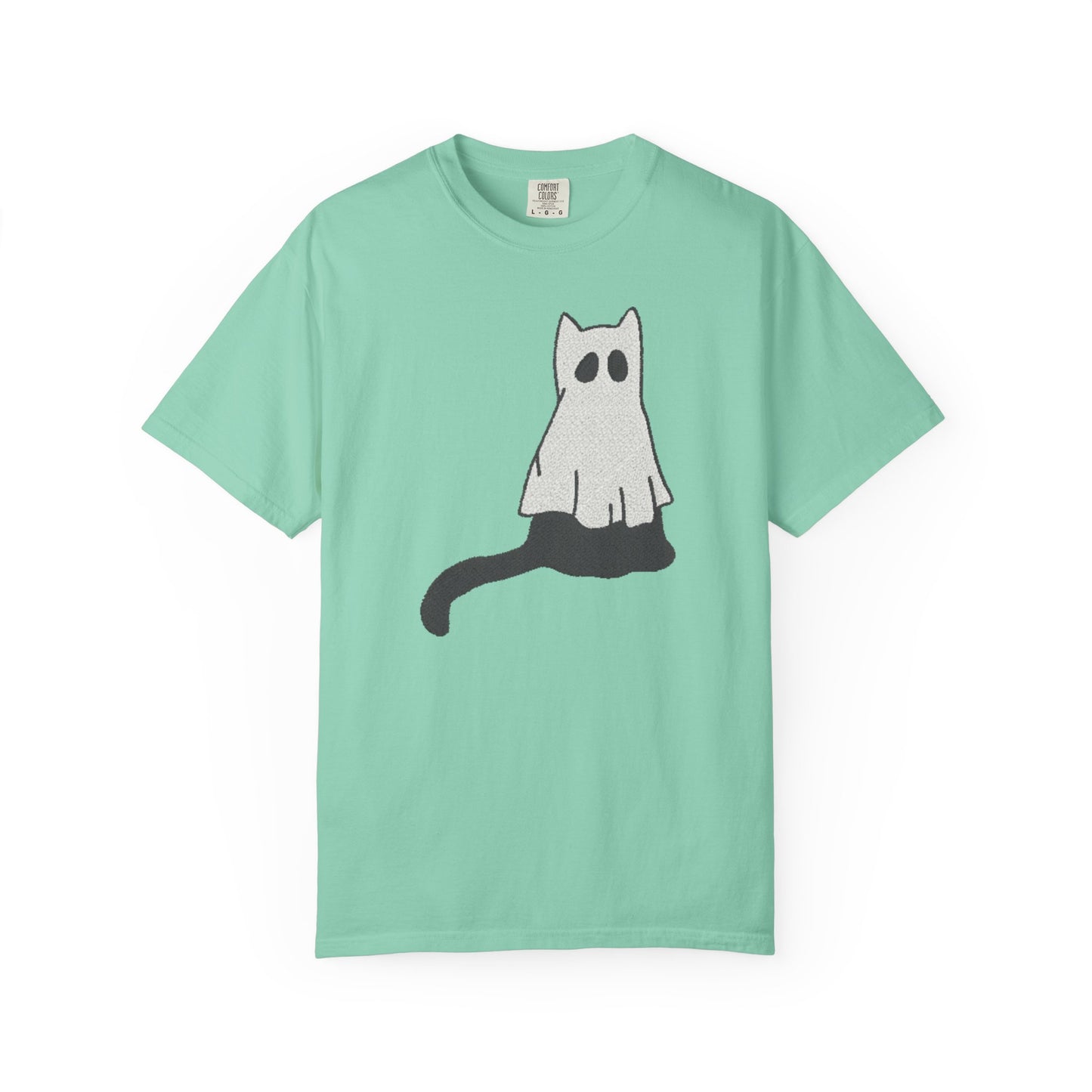 Boo Kitty Crew Halloween Tshirt, Halloween Party T Shirt | Cozy Unisex T Shirt for Halloween, Fall Festival, Witch Lovers, Gift Idea, Spooky Season