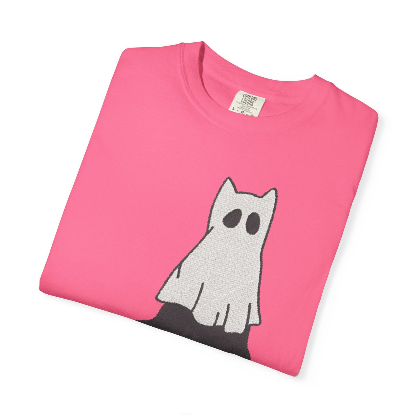 Boo Kitty Crew Halloween Tshirt, Halloween Party T Shirt | Cozy Unisex T Shirt for Halloween, Fall Festival, Witch Lovers, Gift Idea, Spooky Season