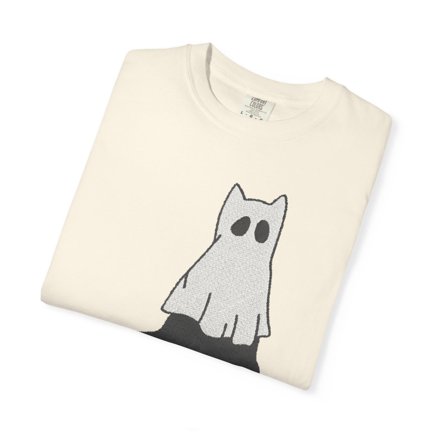 Boo Kitty Crew Halloween Tshirt, Halloween Party T Shirt | Cozy Unisex T Shirt for Halloween, Fall Festival, Witch Lovers, Gift Idea, Spooky Season