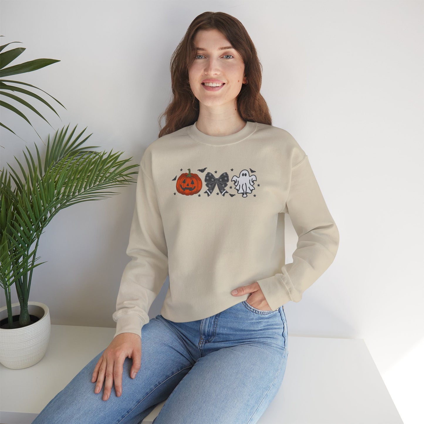 Batwing Beauties Halloween Crewneck, Halloween Party Crewneck | Fall Festival, Witch Lovers, Gift Idea, Spooky Season