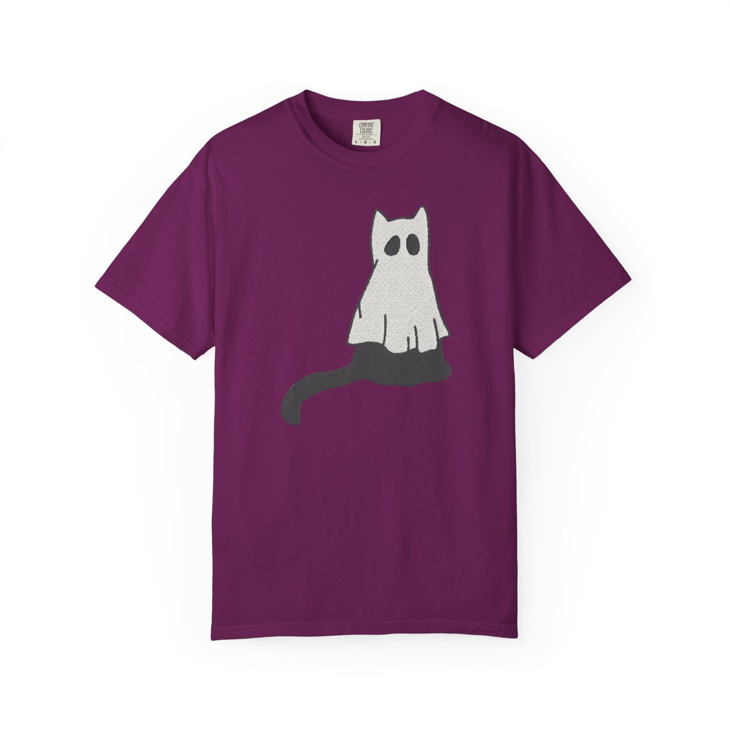 Boo Kitty Crew Halloween Tshirt, Halloween Party T Shirt | Cozy Unisex T Shirt for Halloween, Fall Festival, Witch Lovers, Gift Idea, Spooky Season