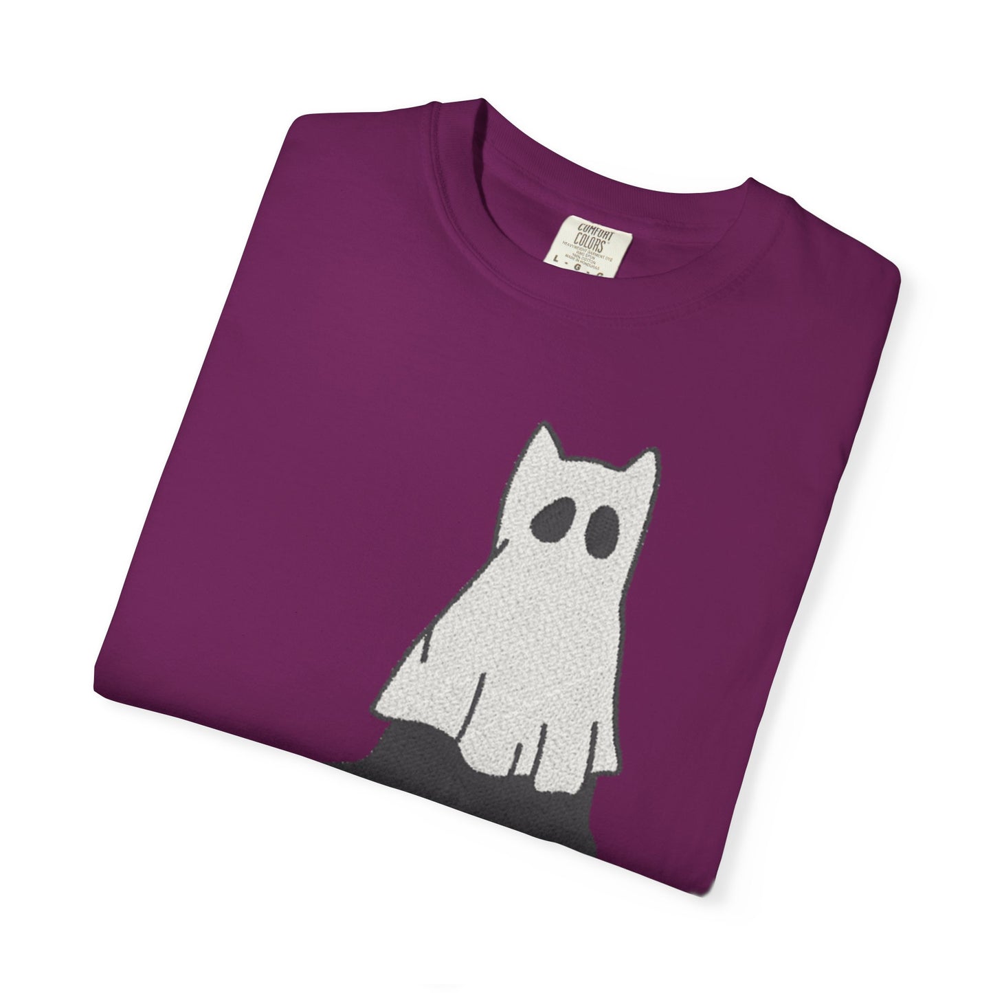 Boo Kitty Crew Halloween Tshirt, Halloween Party T Shirt | Cozy Unisex T Shirt for Halloween, Fall Festival, Witch Lovers, Gift Idea, Spooky Season