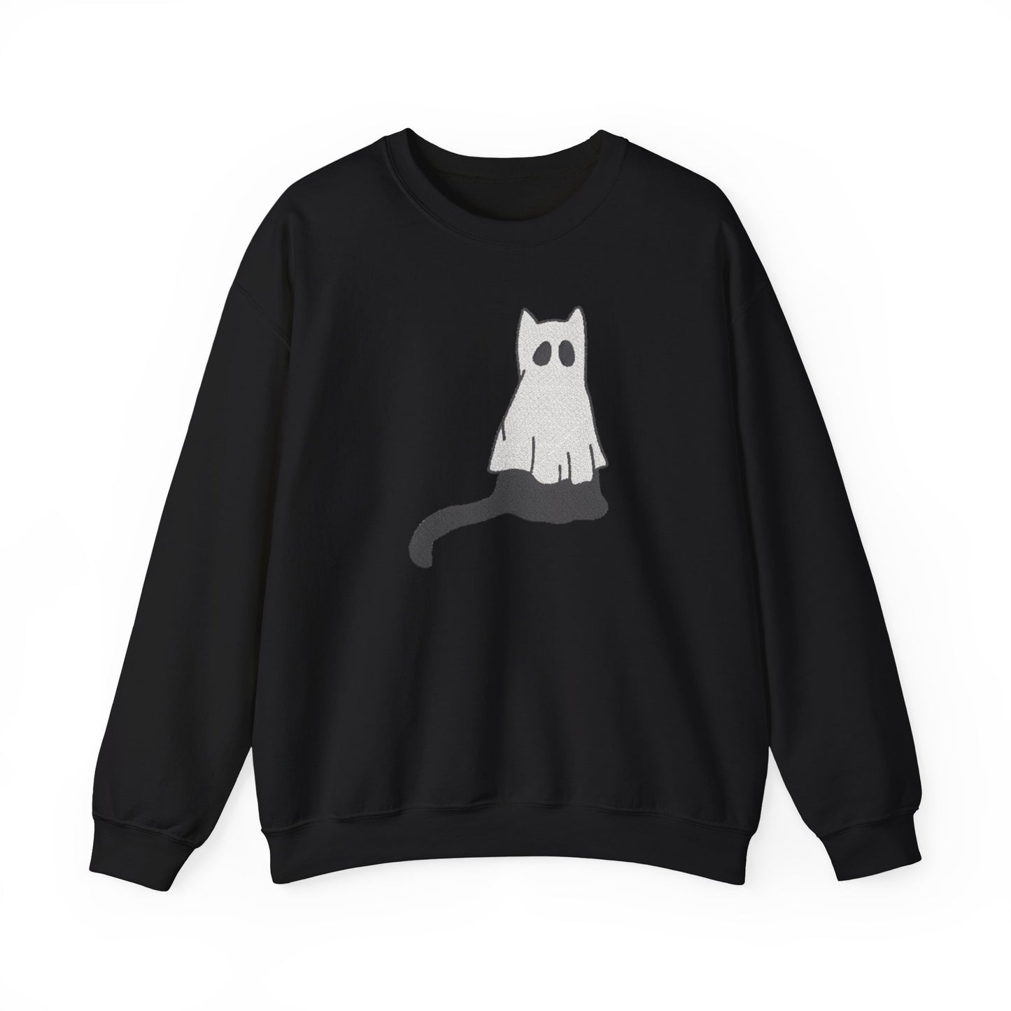 Boo Kitty Crew Halloween Halloween Crewneck, Halloween Party Crewneck | Fall Festival, Witch Lovers, Gift Idea, Spooky Season