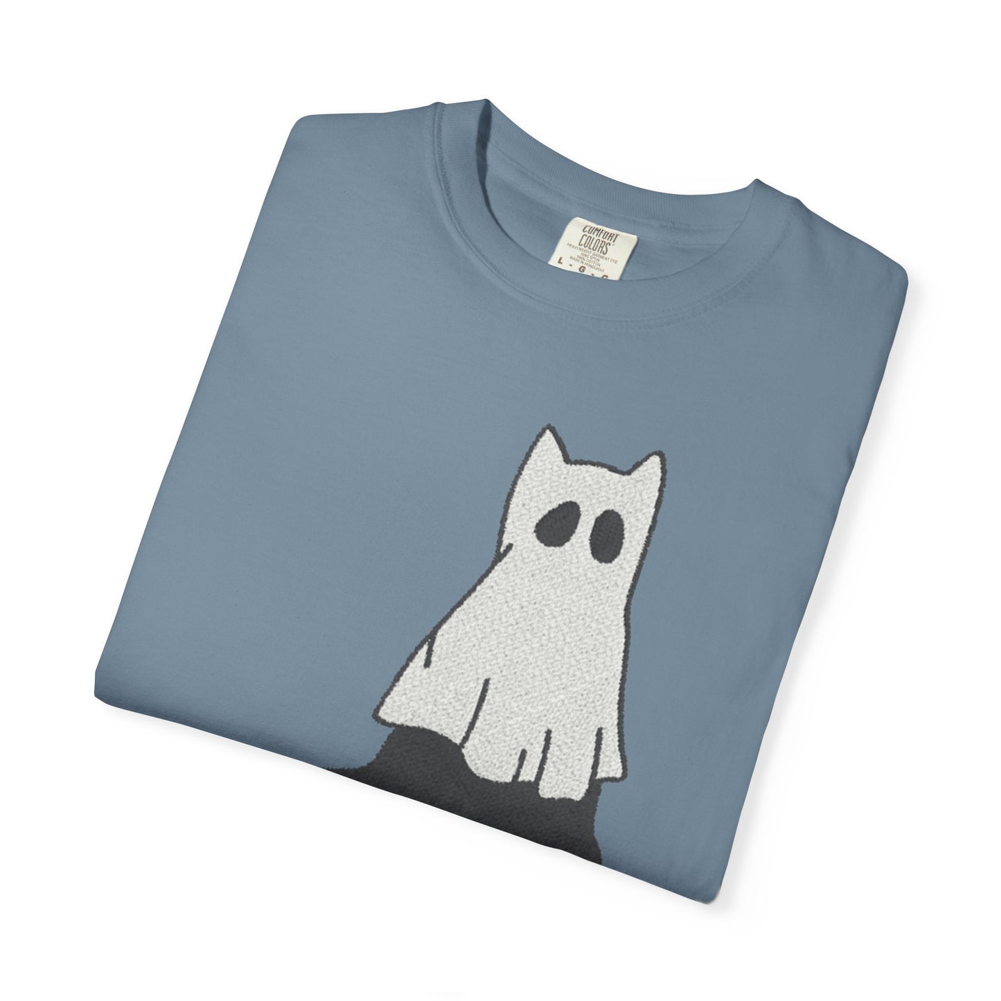 Boo Kitty Crew Halloween Tshirt, Halloween Party T Shirt | Cozy Unisex T Shirt for Halloween, Fall Festival, Witch Lovers, Gift Idea, Spooky Season