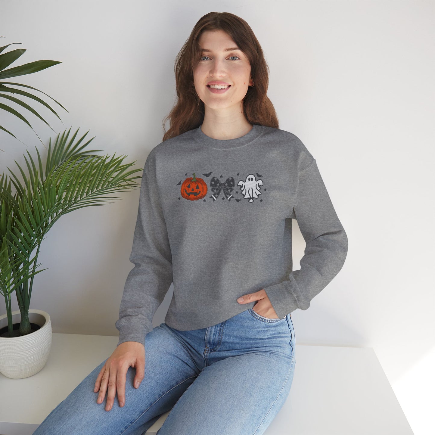Batwing Beauties Halloween Crewneck, Halloween Party Crewneck | Fall Festival, Witch Lovers, Gift Idea, Spooky Season