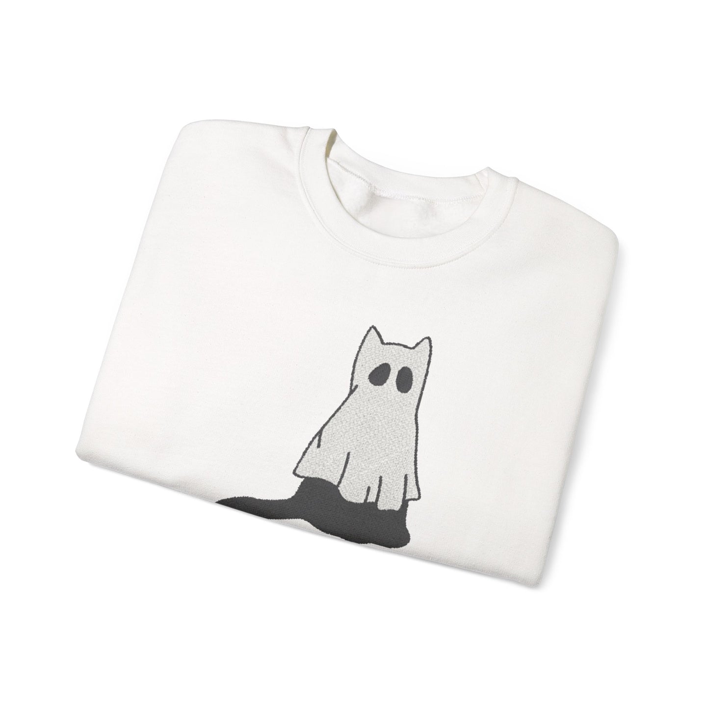 Boo Kitty Crew Halloween Halloween Crewneck, Halloween Party Crewneck | Fall Festival, Witch Lovers, Gift Idea, Spooky Season