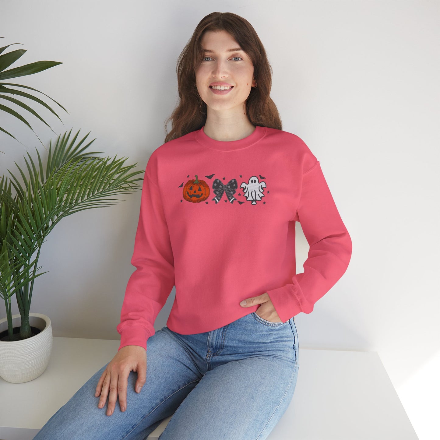 Batwing Beauties Halloween Crewneck, Halloween Party Crewneck | Fall Festival, Witch Lovers, Gift Idea, Spooky Season