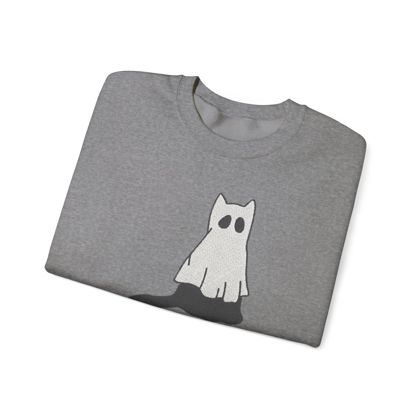 Boo Kitty Crew Halloween Halloween Crewneck, Halloween Party Crewneck | Fall Festival, Witch Lovers, Gift Idea, Spooky Season