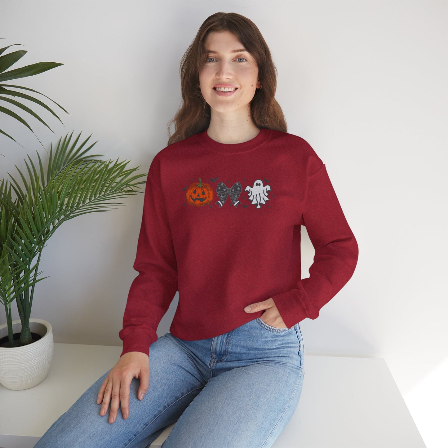 Batwing Beauties Halloween Crewneck, Halloween Party Crewneck | Fall Festival, Witch Lovers, Gift Idea, Spooky Season
