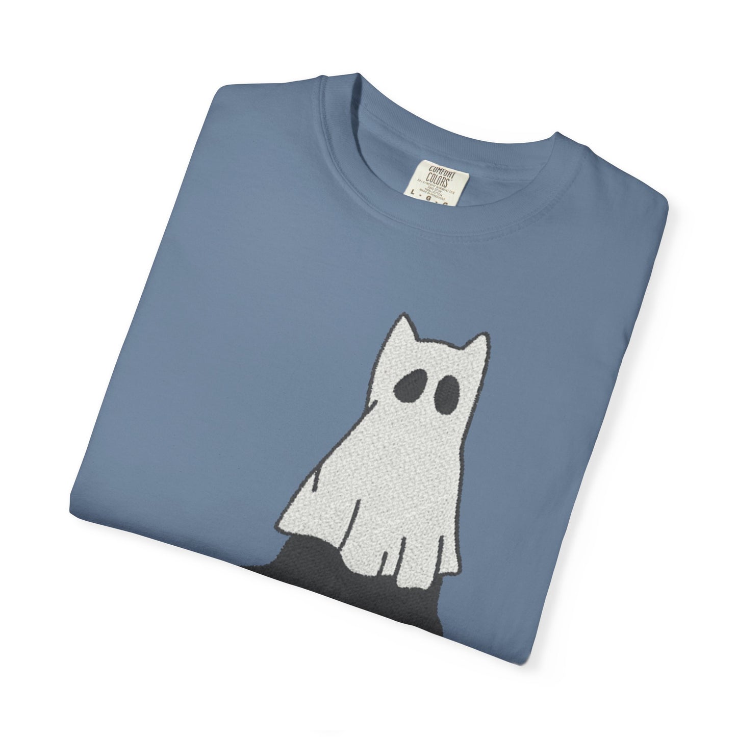 Boo Kitty Crew Halloween Tshirt, Halloween Party  T Shirt | Cozy Unisex T Shirt for Halloween, Fall Festival, Witch Lovers, Gift Idea, Spooky Season