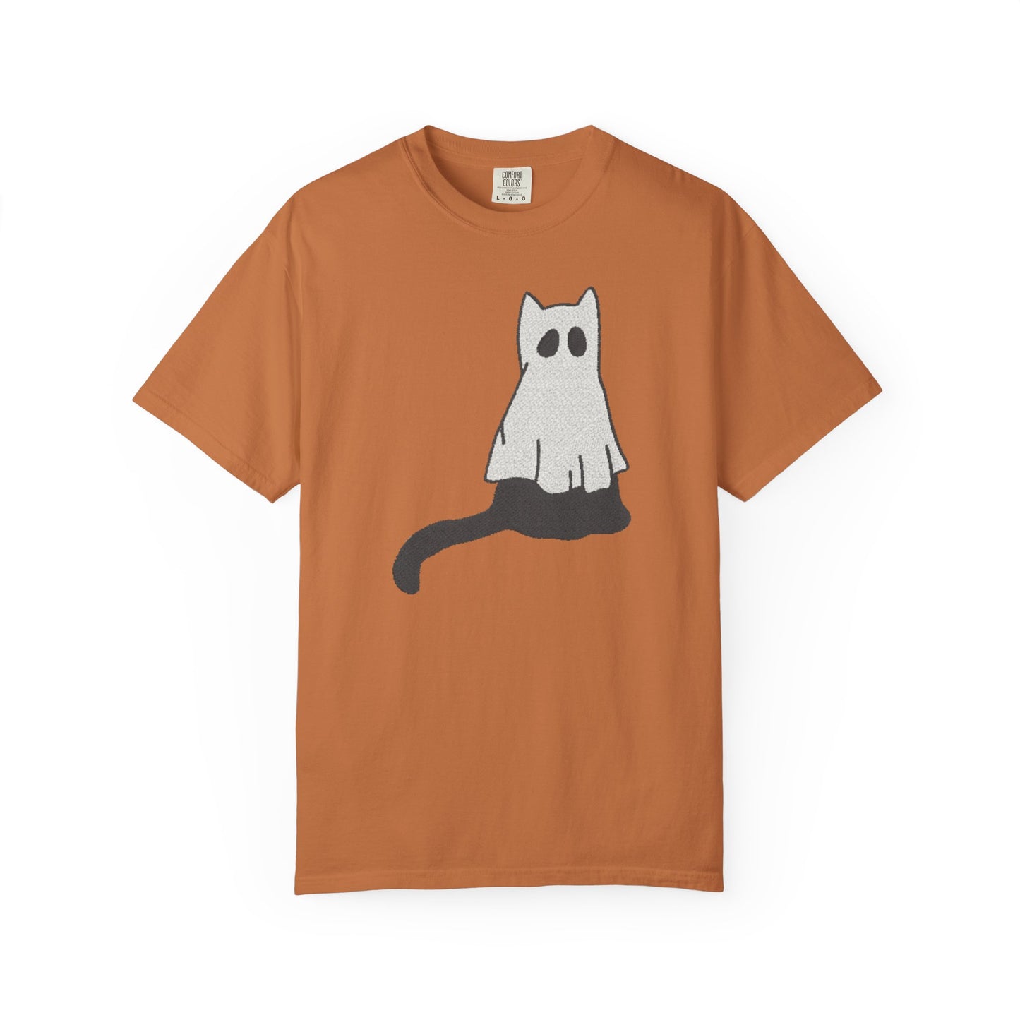 Boo Kitty Crew Halloween Tshirt, Halloween Party  T Shirt | Cozy Unisex T Shirt for Halloween, Fall Festival, Witch Lovers, Gift Idea, Spooky Season
