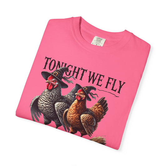Witchy Cluckers Ghosts Halloween Party Crewneck | Cozy Tshirt for Halloween, Fall Festival, Witch Lovers, Gift Idea, Spooky Season