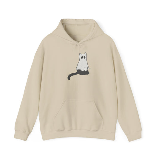 Boo Kitty Crew Halloween, Halloween Party  Hoodie | Cozy Unisex Hoodie for Halloween, Fall Festival, Witch Lovers, Gift Idea, Spooky Season